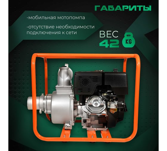 Мотопомпа Electrolite GP-100/13 ШК 2384