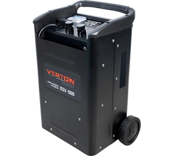 Пуско-зарядное устройство Verton Energy SC-600, 230/50В/Гц,12/24В,емк20-1000Ач,ток зар/зап90А/600А 01.12780.17931