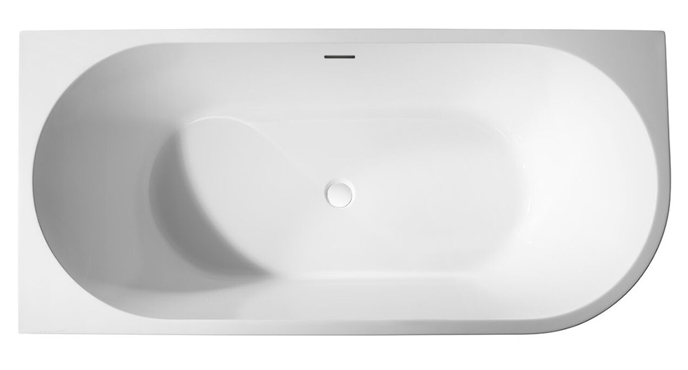 Акриловая ванна Abber AB9257-1.5 150x78 белый, левая