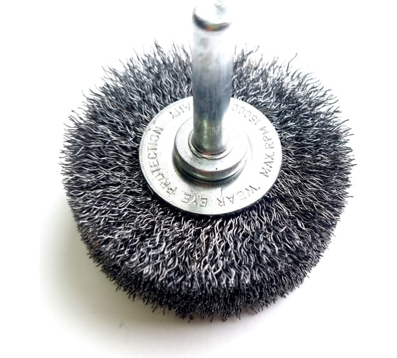 Щетка дисковая проволочная для дрели 50x15x6 мм SHAFT 0.2 NOR NORTON 66254404881