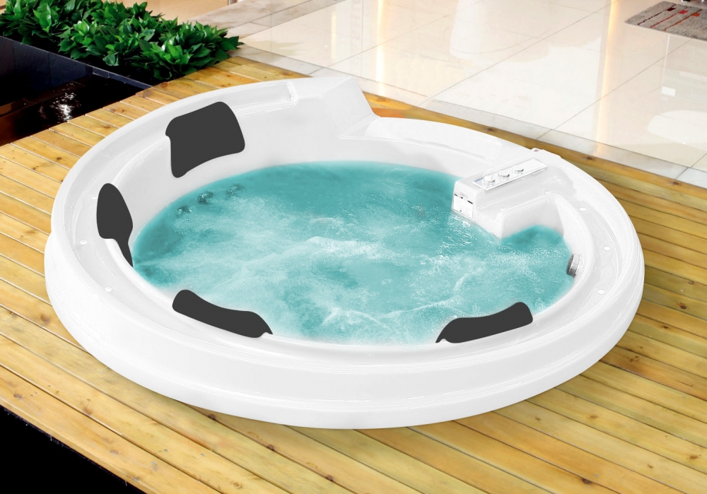 Акриловая ванна Gemy G9090 K White 190x190 см