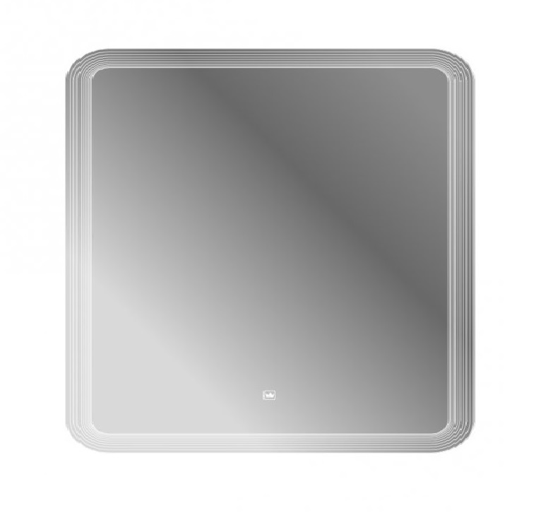 Зеркало Cezares Duet 80x80 см с подсветкой CZR-SPC-DUET-800-800-LED-TCH