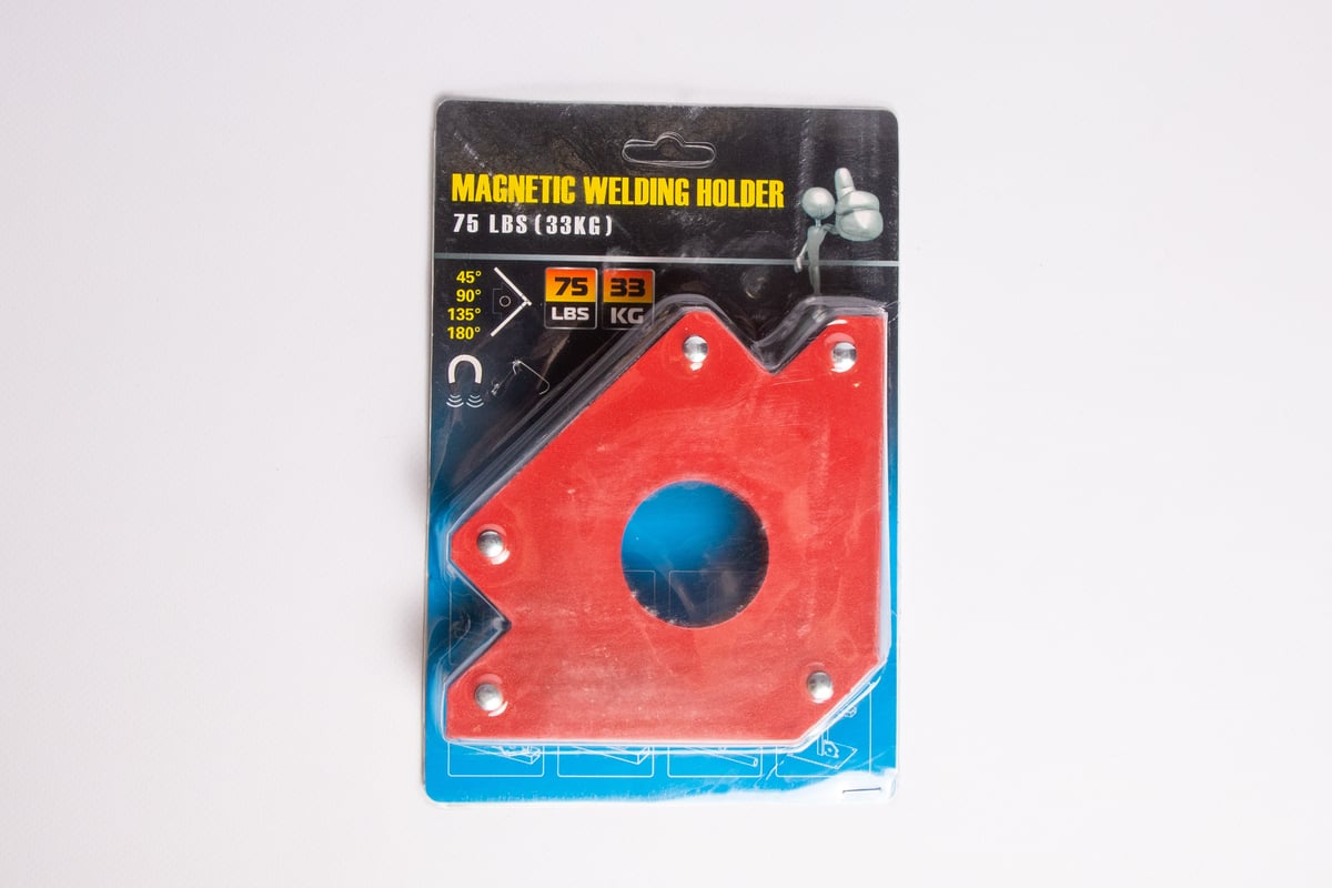 Угольник магнитный, 33 кг (Welding magnet) Plazweld PWE75LBS