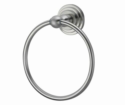 Вешалка для полотенец WasserKRAFT Ammer K-7060 кольцо, матовый хром