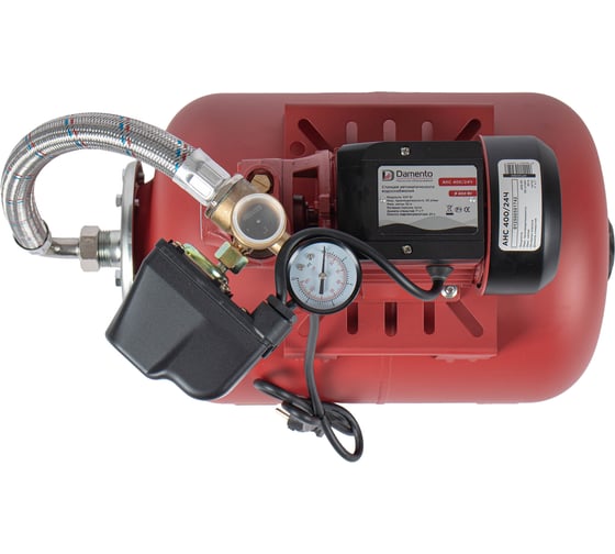 Станция автоматического водоснабжения Damento АНС 400/24Ч (400Вт, чугун, напор 30м, производ 30 л/мин, подкл1") (1/18) 023960