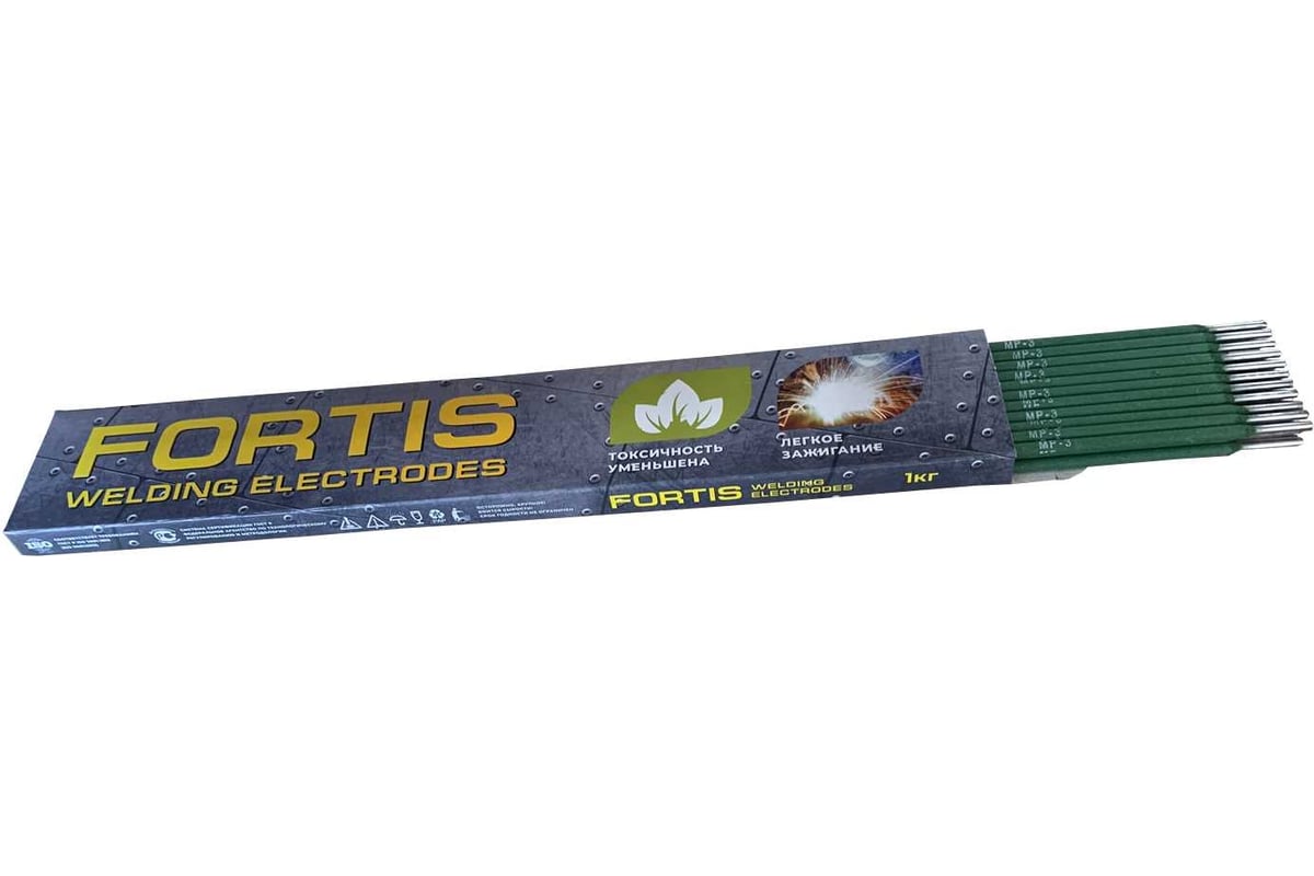 Электроды AHO-21 3 мм, 1 кг FORTIS TANTAL A4И00030FA00199