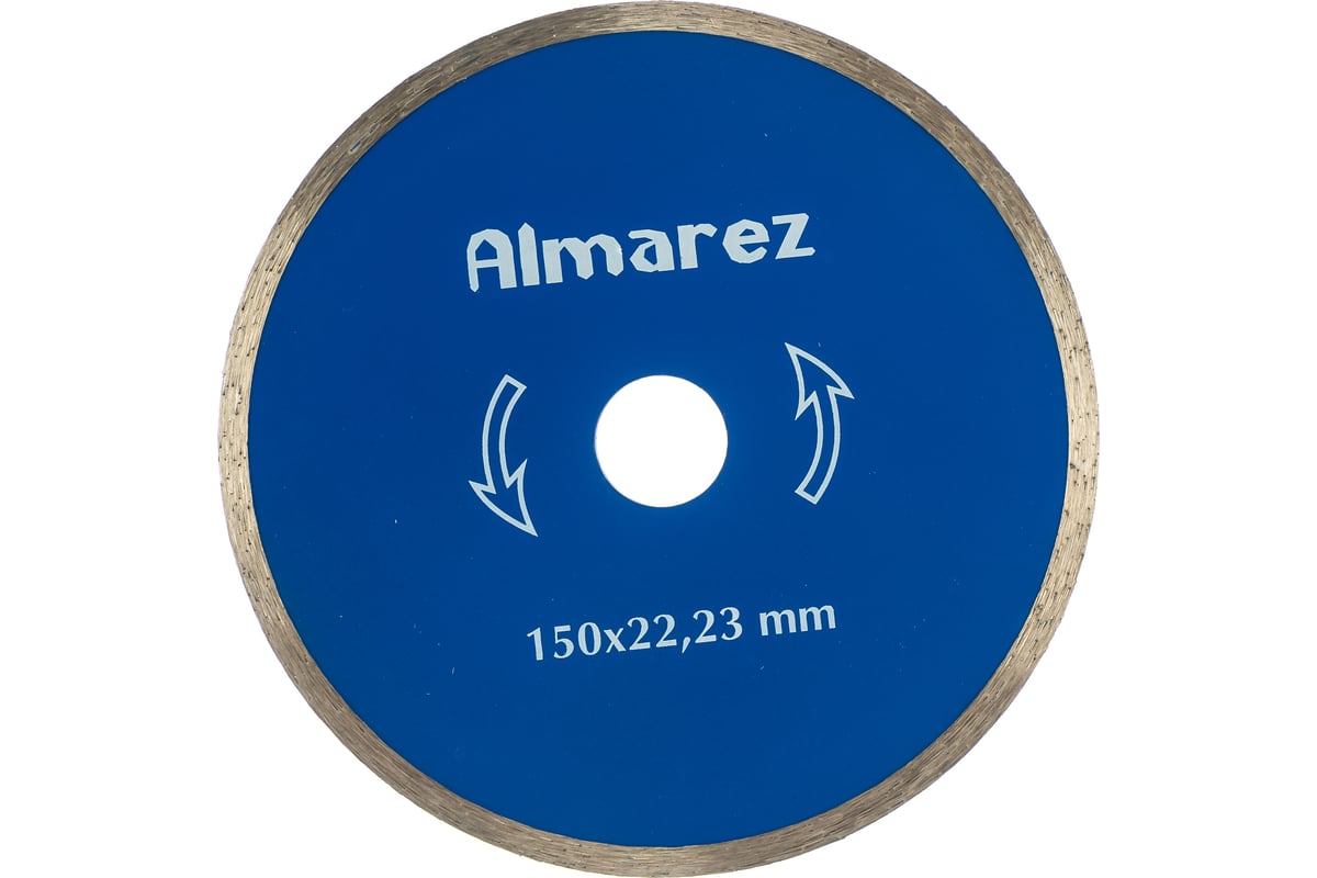 Диск отрезной алмазный Керамика (150х22.23 мм) Almarez 302150