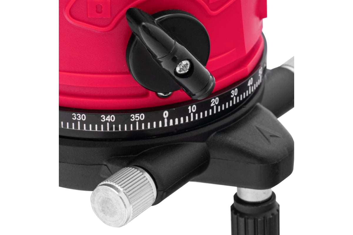 Лазерный уровень MTX crl-30r, 30 м, красный луч, батарейки, резьба 5/8" 35034