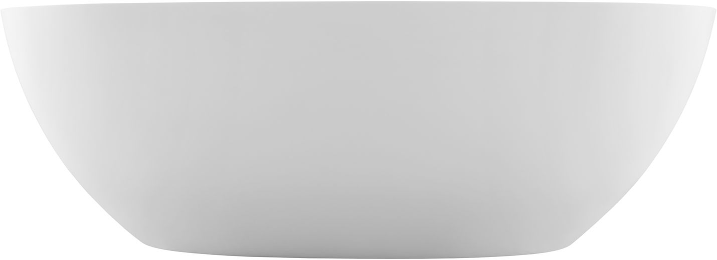 Ванна из искусственного камня Allen Brau Solid Stone Krion Oval 170x80 белый матовый 2.35003.21
