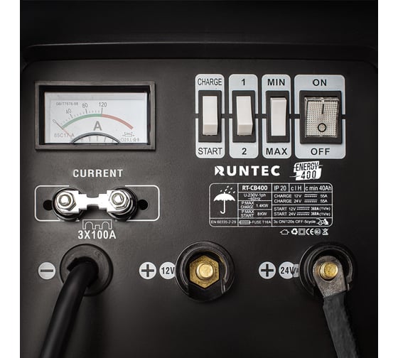 Пуско-зарядное устройство RUNTEC ENERGY 400 RT-CB400