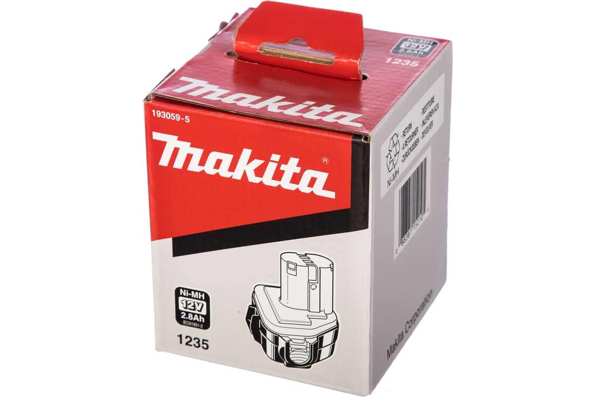 Аккумулятор 1235 (Ni-Mh; 12 В; 2.8 Ач) Makita 193059-5