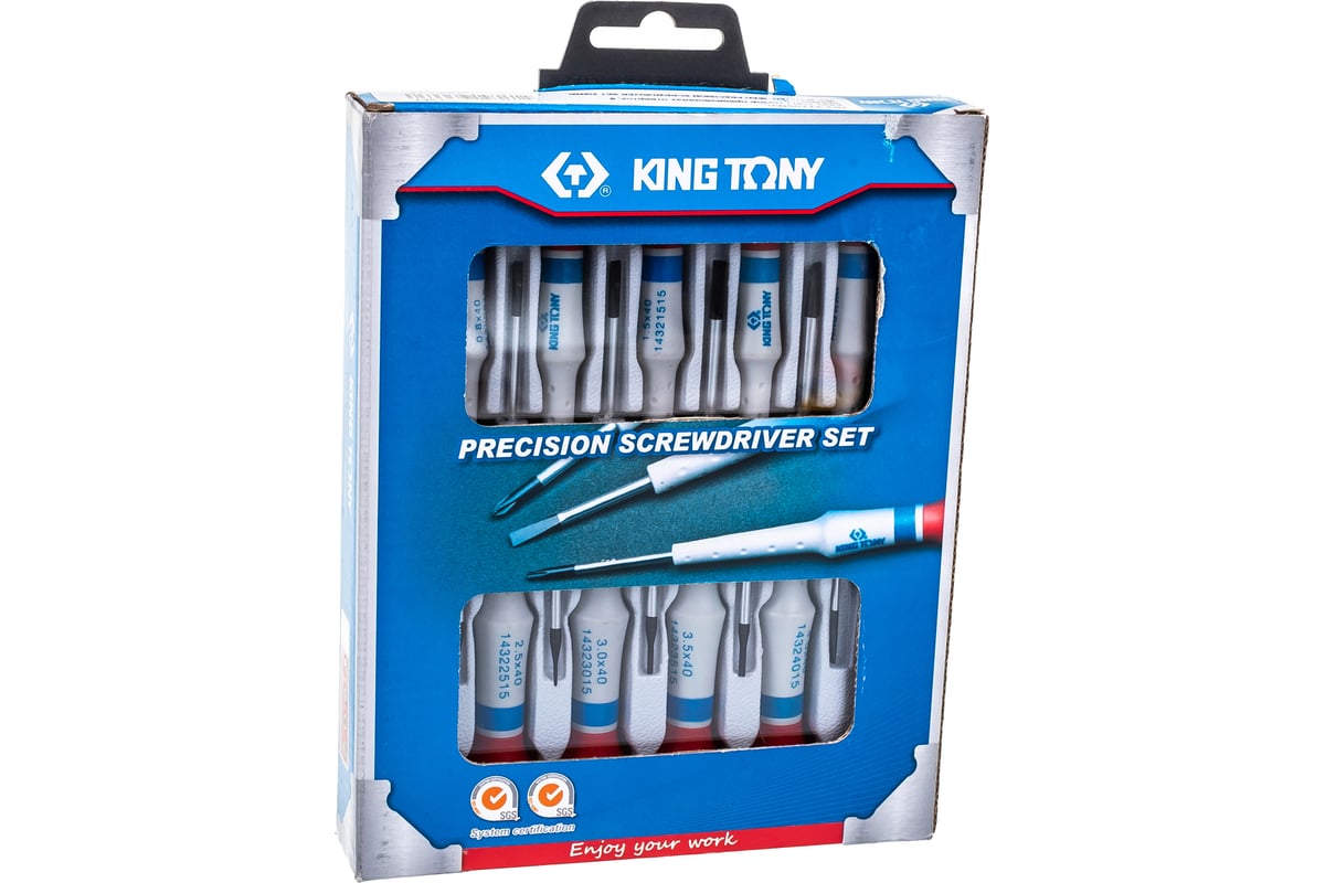 Набор прецизионных отверток King Tony 9 предметов 32209MR