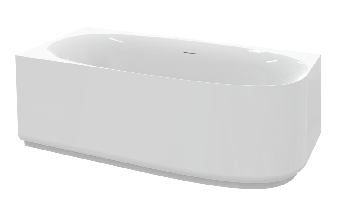 Акриловая ванна Cezares Lux CZR-LUX-CORNER-165-80-58-L 165x80 см белый, L