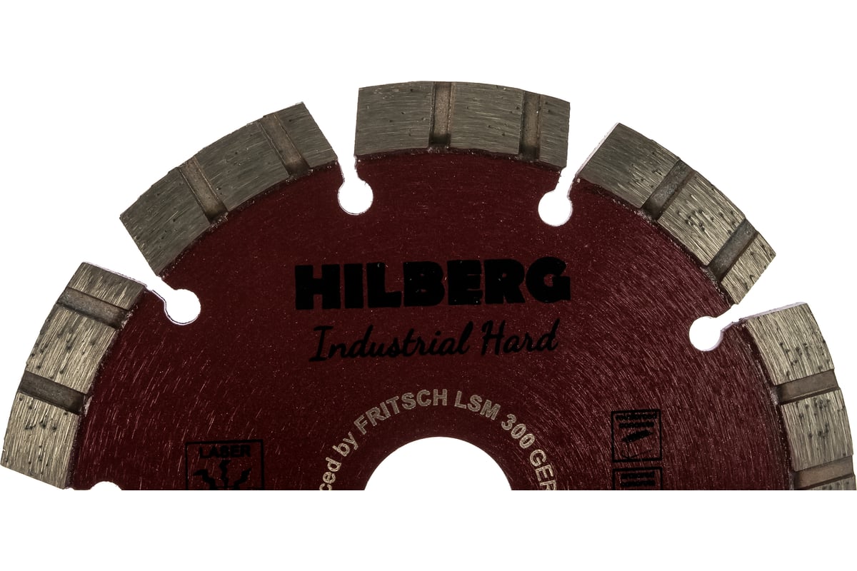 Диск алмазный отрезной Industrial Hard (125х22.23 мм) Hilberg HI802