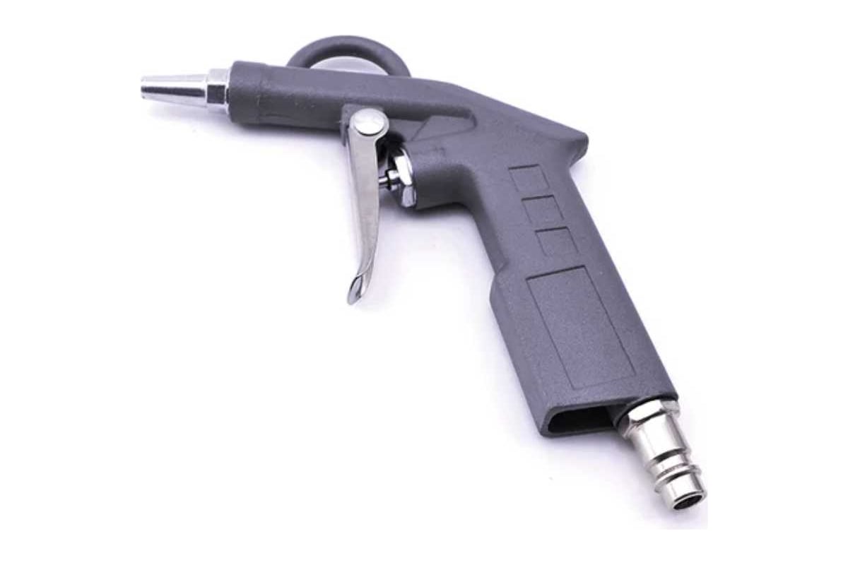 Продувочный пистолет с коротким носиком Pegas Pneumatic металлический 5106