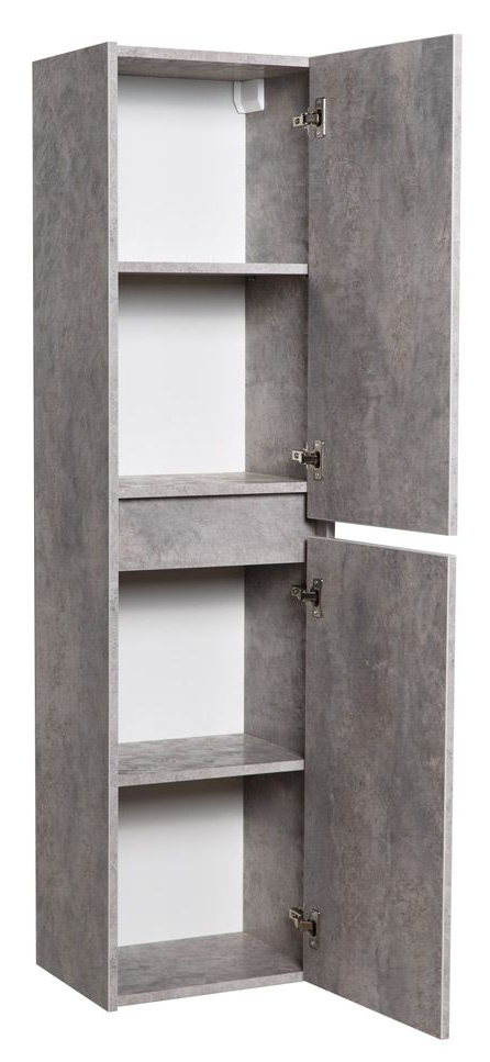 Мебель для ванной Art&Max Family 50 см подвесная, с дверцей, Cemento Veneto