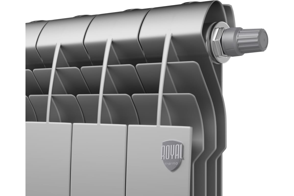 Радиатор Royal Thermo BiLiner 500 /Silver Satin VR - 4 секции НС-1196689
