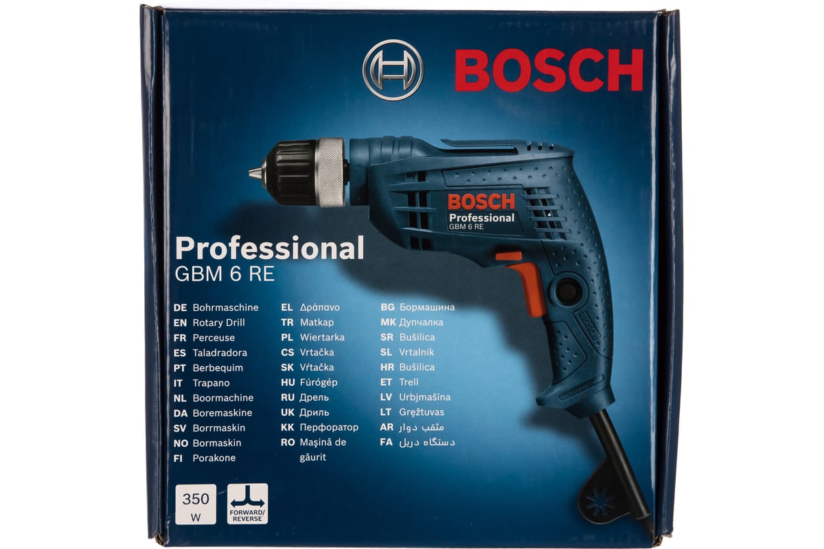 Дрель Bosch GBM 6 RE 0.601.472.600