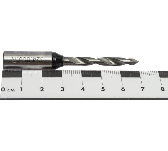 Сверло присадочное сквозное 5x70x10 мм, для ЛДСП, монолитное, правое WOODWORK 324.050.R