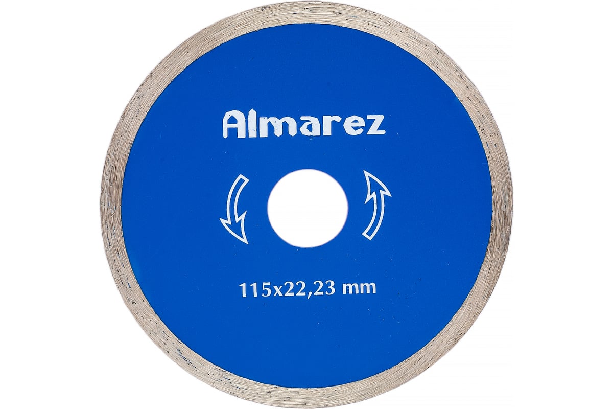 Диск отрезной алмазный Керамика (115х22.23 мм) Almarez 302115