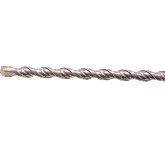 Бур по бетону, двойная спираль, Cobalt W-tip (10x460 мм; SDS PLUS) Denzel 705020
