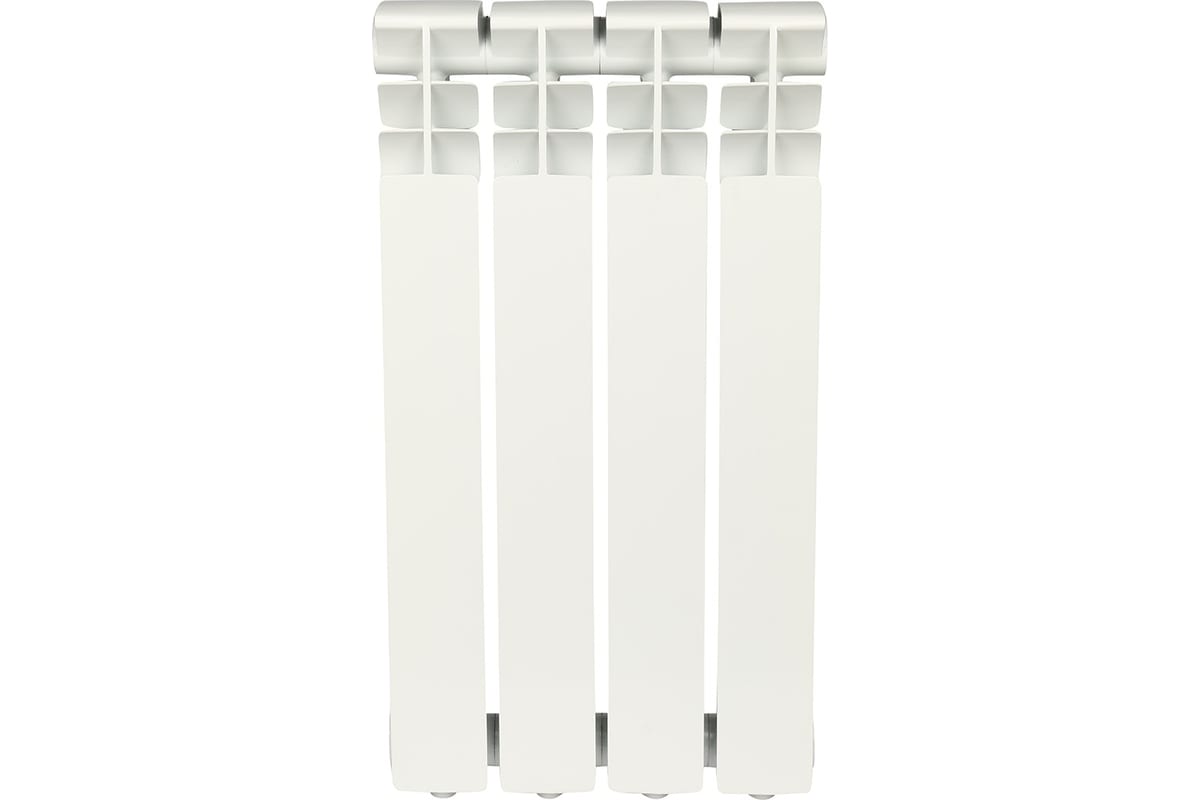 Алюминиевый радиатор Rommer Optima 500 4 секции RAL9016 89556