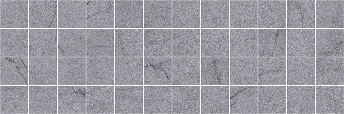 Декор Laparet Rock мозаичный серый 20х60 см, MM11187