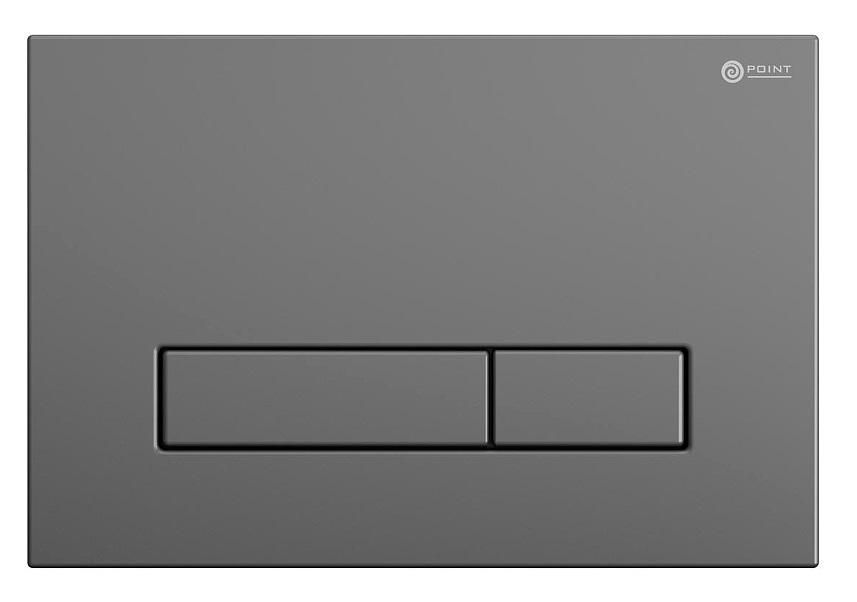 Кнопка смыва Point Меркурий PN44831GM графит