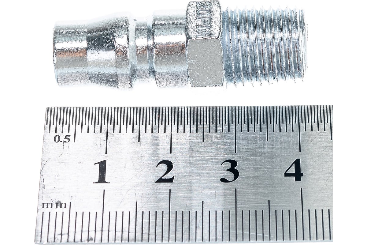 Быстросъемный штуцер Aist папа-наружная резьба 1/4" 909992PM 00-00004277