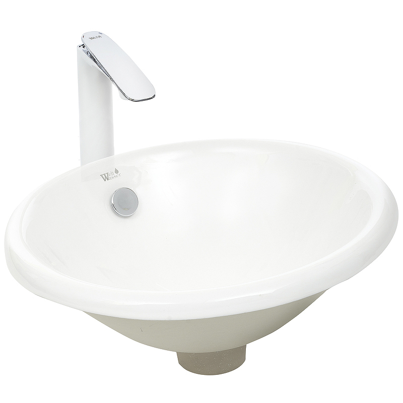 Раковина WeltWasser DEILBACH 6011 42 см, 10000004605 белый глянец