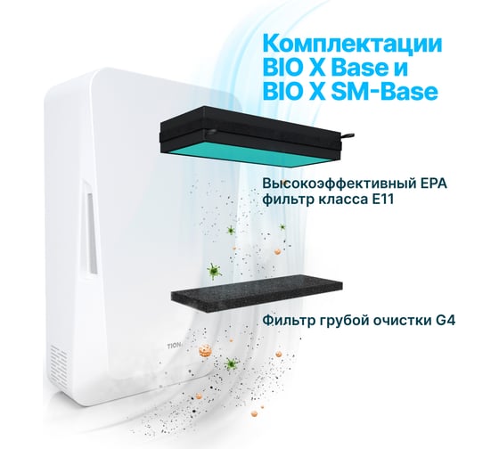 Система приточной вентиляции TION Бризер Bio-X Base Tion Bio-X Base