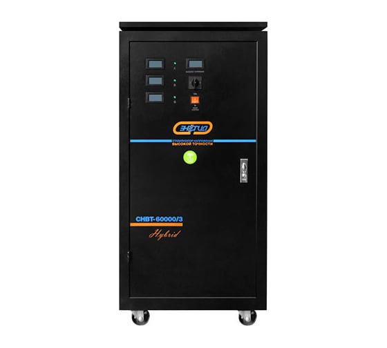 Стабилизатор с цифровым дисплеем Энергия СНВТ-60000/3 Hybrid Е0101-0127