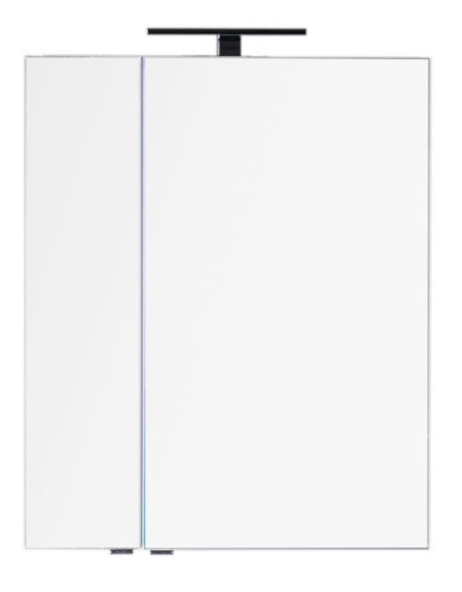 Зеркальный шкаф Aquanet Эвора 70 см белый