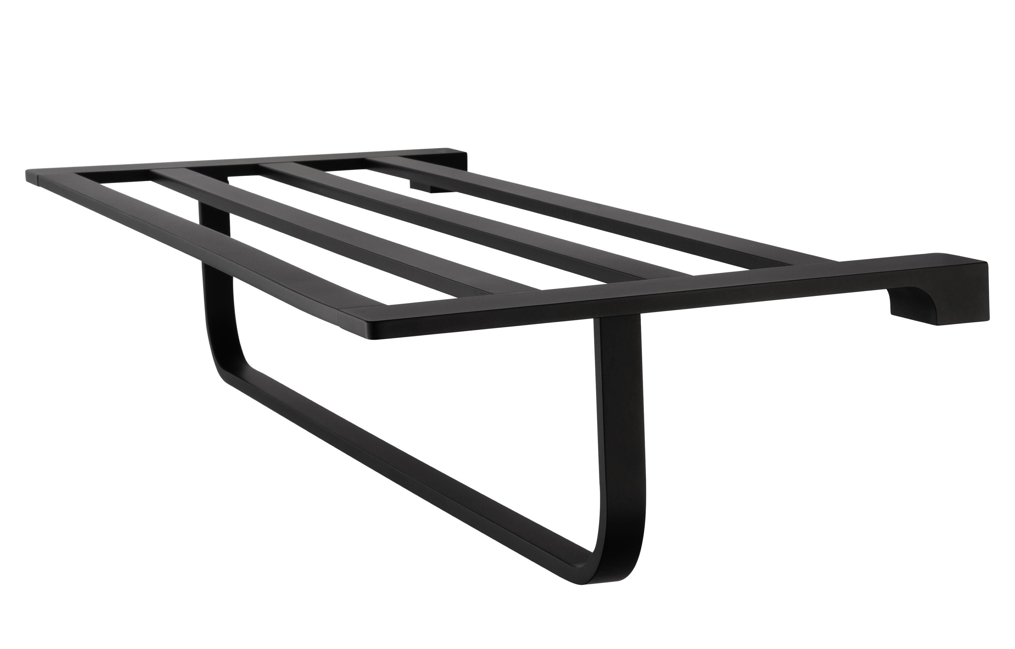 Полка для полотенец Wonzon&Woghand Eclipse WW-9181-BL черный