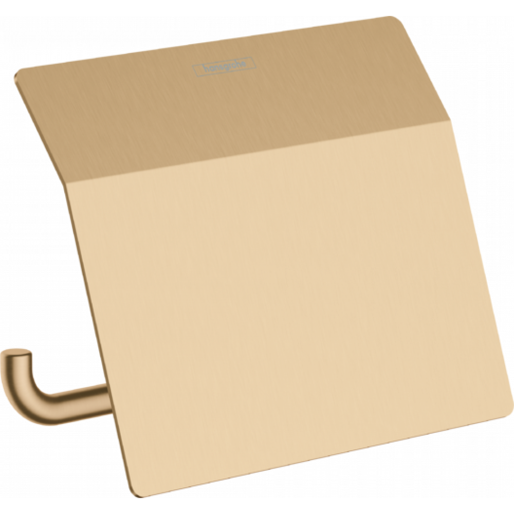 Держатель туалетной бумаги Hansgrohe AddStoris 41753140 шлифованная бронза