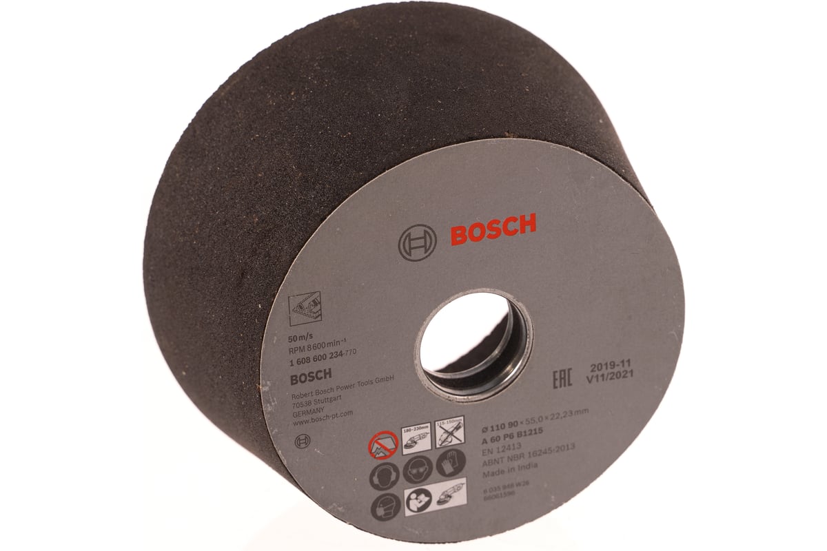 Шлифкруг чашечный по металлу 90х110 мм Bosch 1.608.600.234