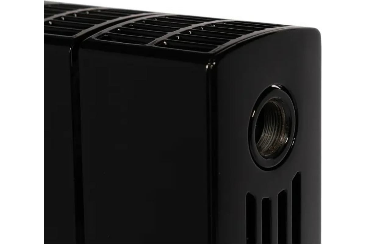 Радиатор Rifar SUPReMO 500x10 секций НП левый VL Антрацит S500-10VL/9005