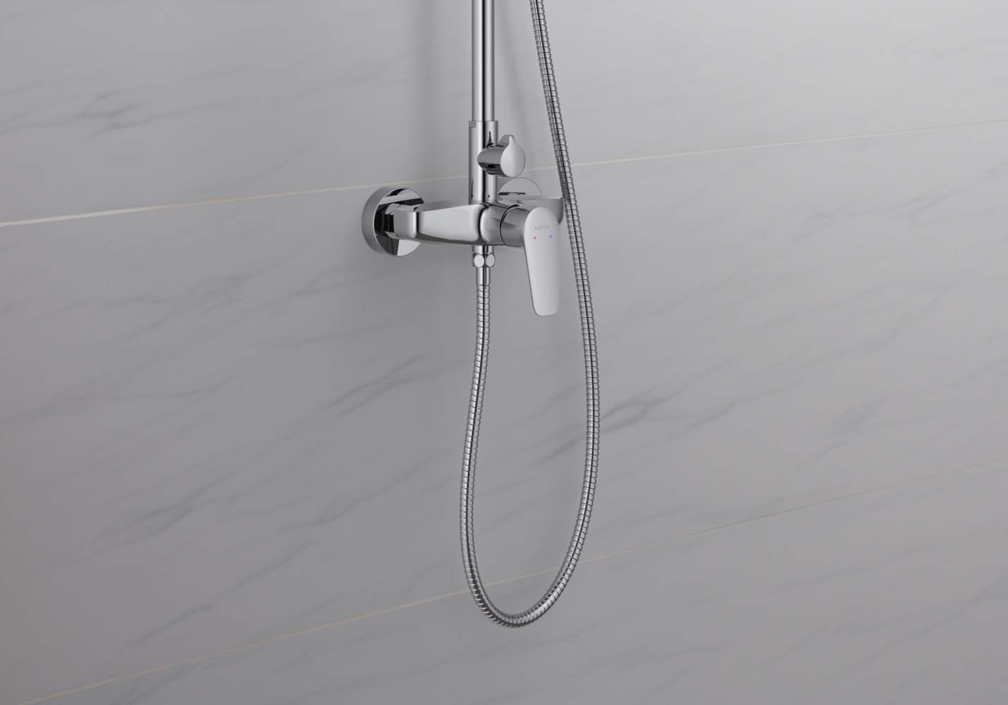 Душевая стойка Aquatek Бетта AQ2160CR хром