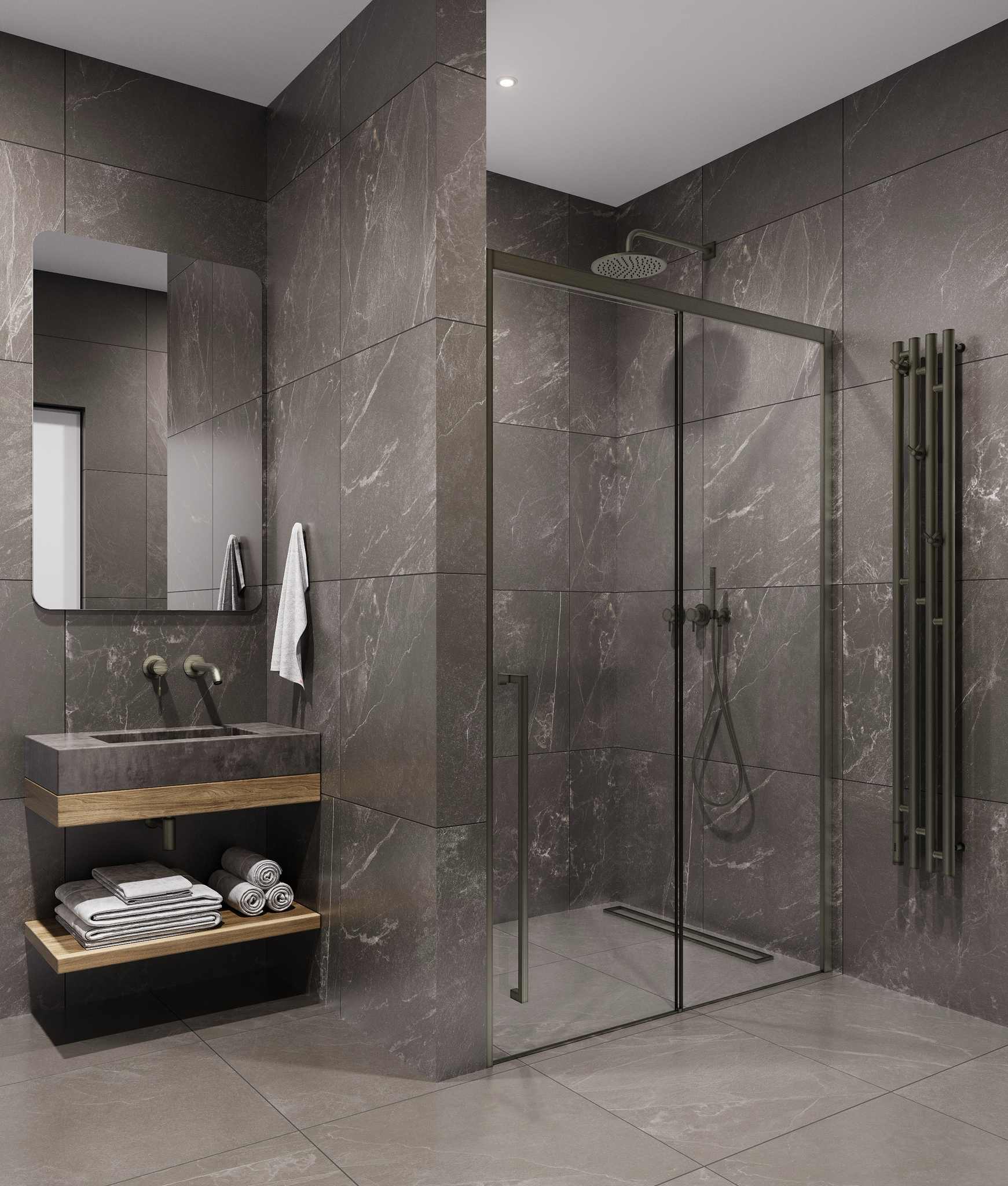 Душевая дверь Timo TDSS-120/13C-8L 120x200 прозрачное, никель