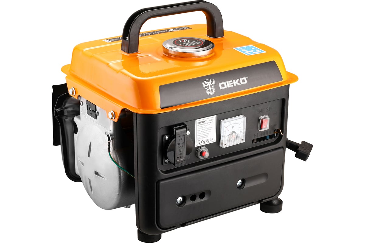 Бензиновый генератор Deko dkeg63, 0.95 квт 065-1084
