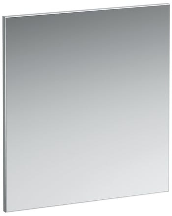 Зеркало Laufen Frame 25 4.4740.3.900.144.1 65 см с алюминиевой рамкой, без подсветки