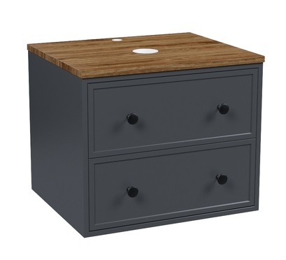 Тумба со столешницей Iddis Torr 60 см, МДФ макадамия орех