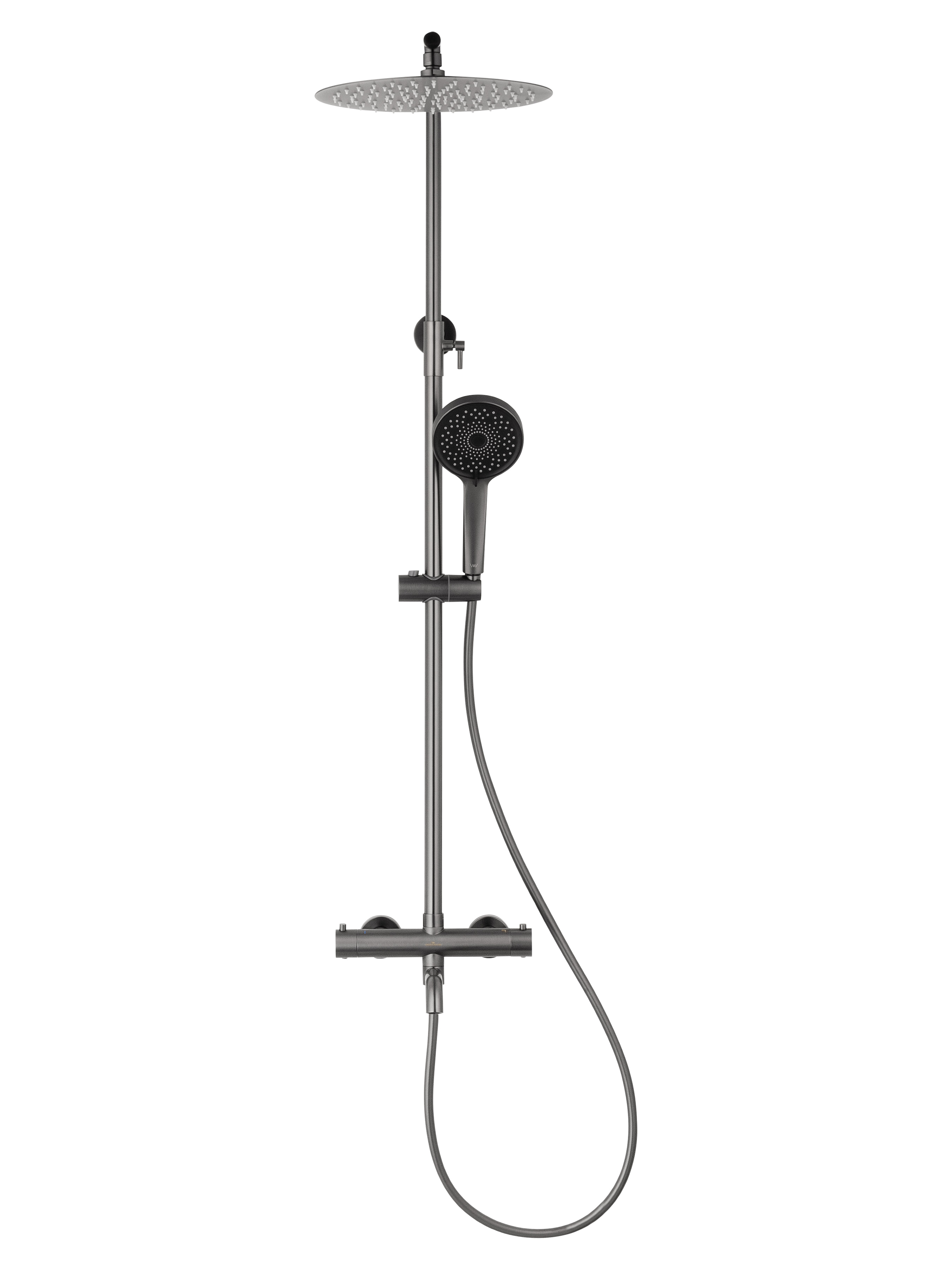 Душевая стойка Wonzon&Woghand Stick WW-88739903-BGM термостат, темный графит