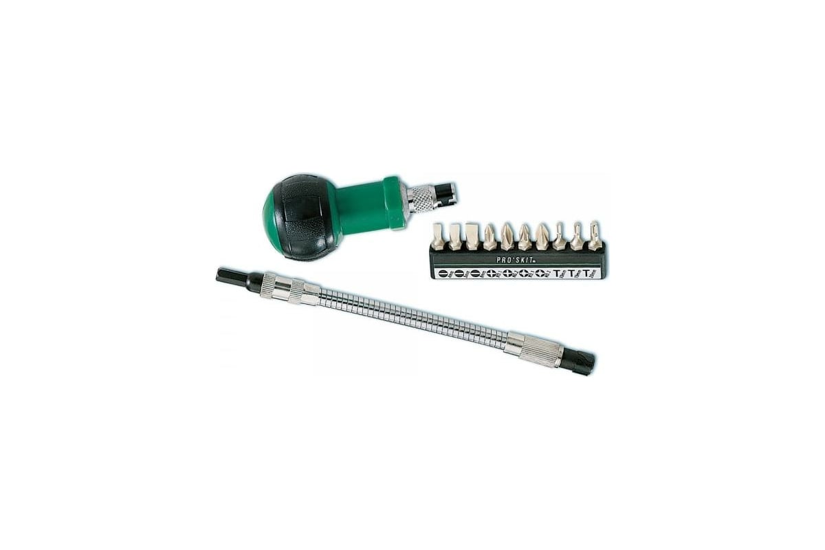 Отвертка с гибким стержнем ProsKit 1PK-201 00155550