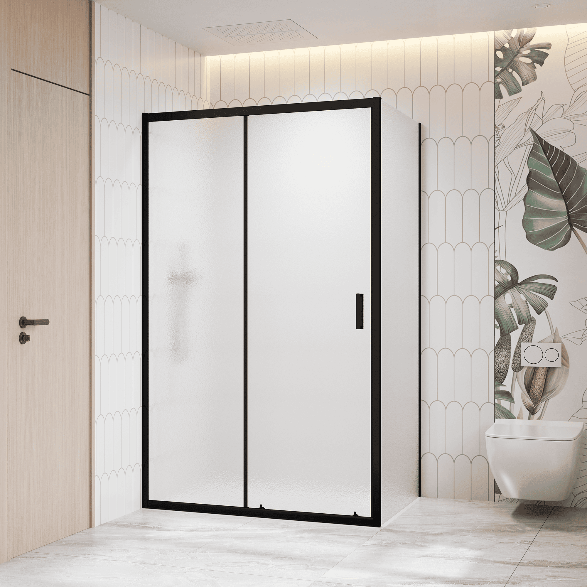 Душевой уголок RGW Classic CL-133B (CL-13B + Z-03B) 120x80 Cora, черный 060913328-44