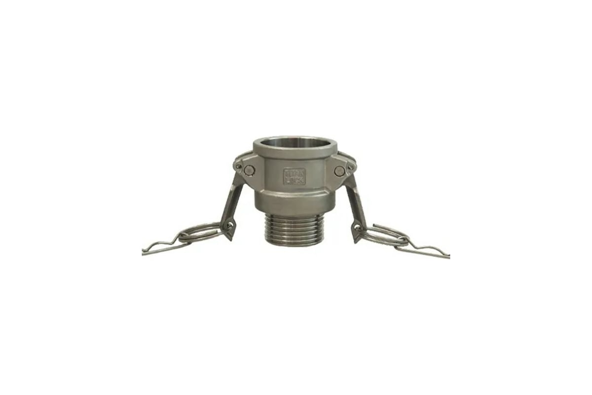 Камлок типа B (розетка; наружная резьба BSP; 150 мм-6"; нержавеющая сталь) TITAN LOCK TL600BSS