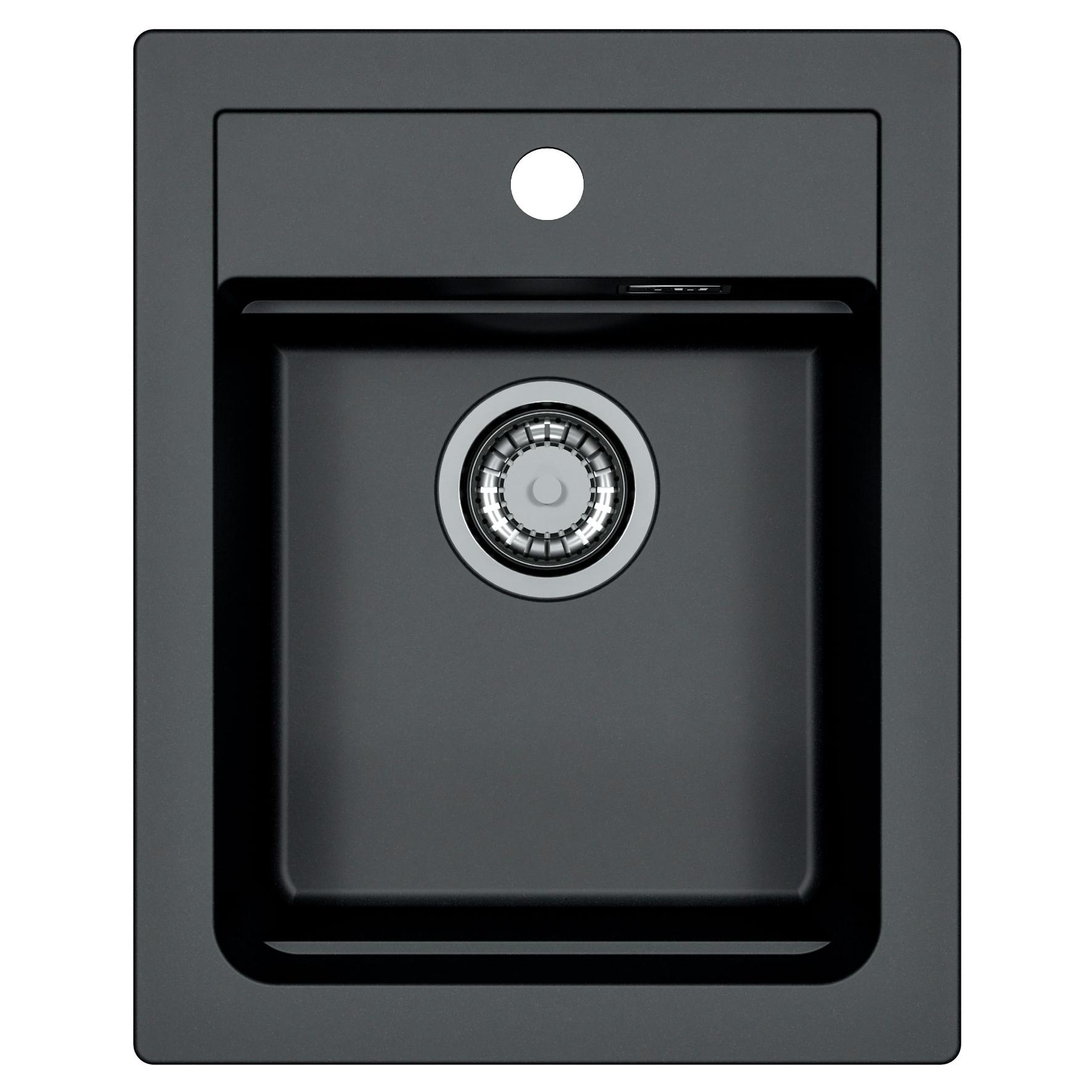 Кухонная мойка Alveus Granital Atrox 10 1139771 40 см черный