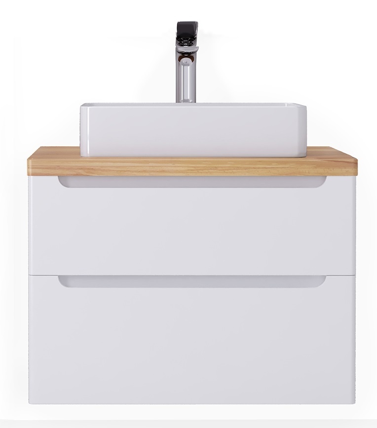 Тумба с раковиной Jorno Wood 80 см