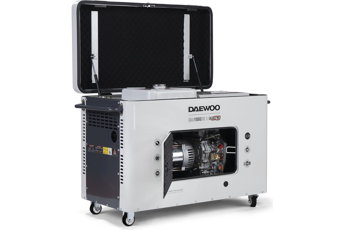 Дизельный генератор с функцией Dual Power Daewoo DDAE 11000DSE-3