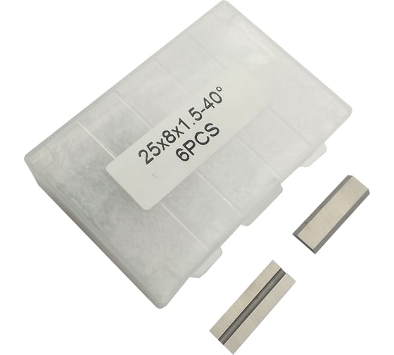 Нож сменный FHONK твердосплавный 25x8х1.5 HW 40 Z=2 (упаковка 10шт) 25815FK07-10